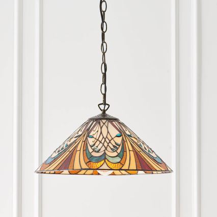 Endon 64162 - Lühter HECTOR 1xE27/60W/230V d. 40 cm