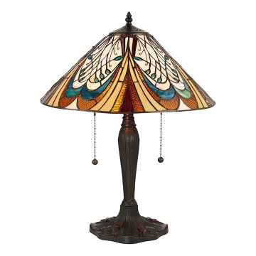 Endon 64163 - Laualamp HECTOR 2xE27/60W/230V, läbimõõt 40 cm