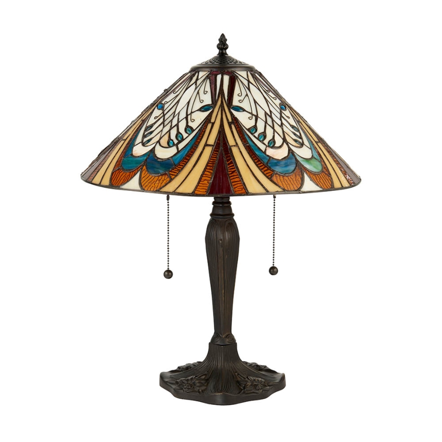 Endon 64163 - Laualamp HECTOR 2xE27/60W/230V, läbimõõt 40 cm