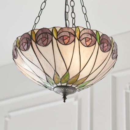 Endon 64175 - Lühter HUTCHINSON 3xE27/60W/230V d. 40 cm
