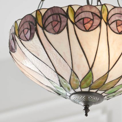 Endon 64175 - Lühter HUTCHINSON 3xE27/60W/230V d. 40 cm