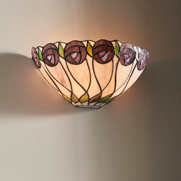 Endon 64178 - Tiffany HUTCHINSON seinavalgusti 1xE14/40W/230V