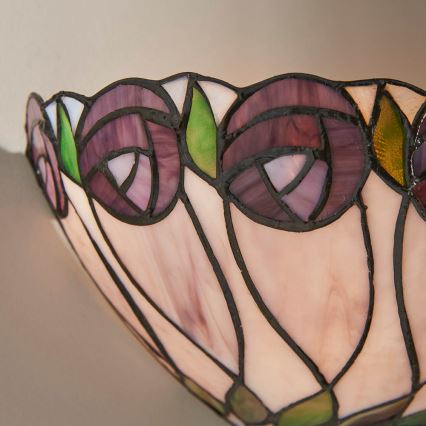 Endon 64178 - Tiffany HUTCHINSON seinavalgusti 1xE14/40W/230V