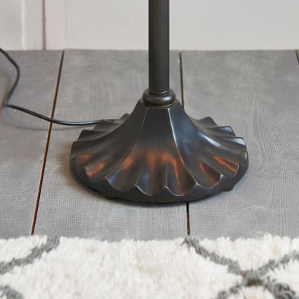 Endon 64192 - Elegantne Tiffany-põrandalamp JAMELIA 2xE27/60W/230V, läbimõõt 50 cm