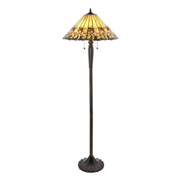 Endon 64192 - Põrandalamp JAMELIA 2xE27/60W/230V läbimõõt 50 cm