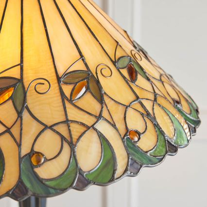 Endon 64192 - Põrandalamp JAMELIA 2xE27/60W/230V läbimõõt 50 cm