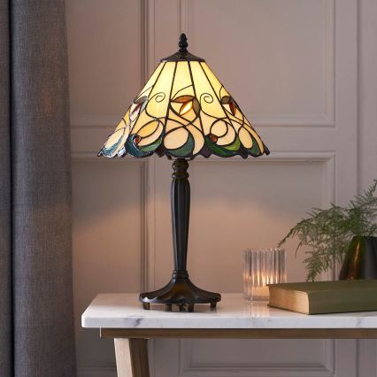 Endon 64195 - Laualamp JAMELIA 1xE27/60W/230V, läbimõõt 31 cm