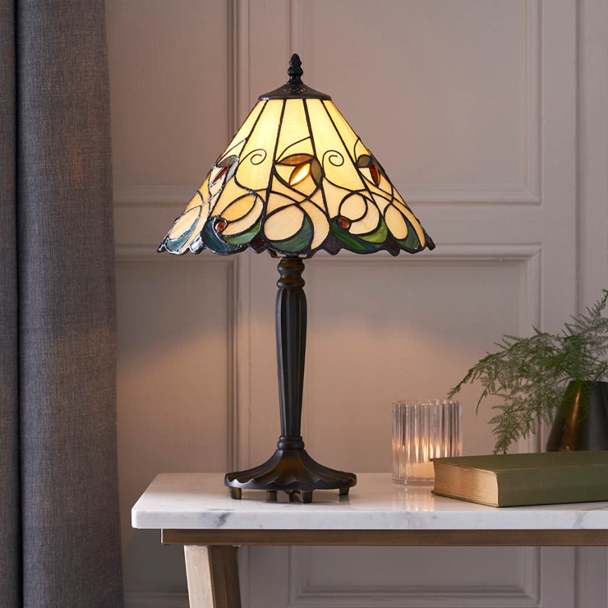 Endon 64195 - Laualamp JAMELIA 1xE27/60W/230V, läbimõõt 31 cm