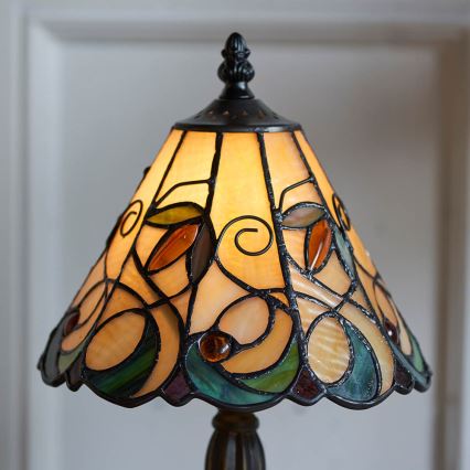 Endon 64196 - Laualamp JAMELIA 1xE14/40W/230V d. 20 cm