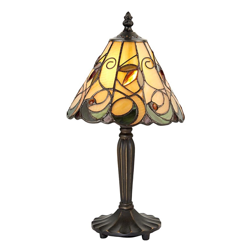 Endon 64196 - Laualamp Tiffany JAMELIA 1xE14/40W/230V, läbimõõt 20 cm