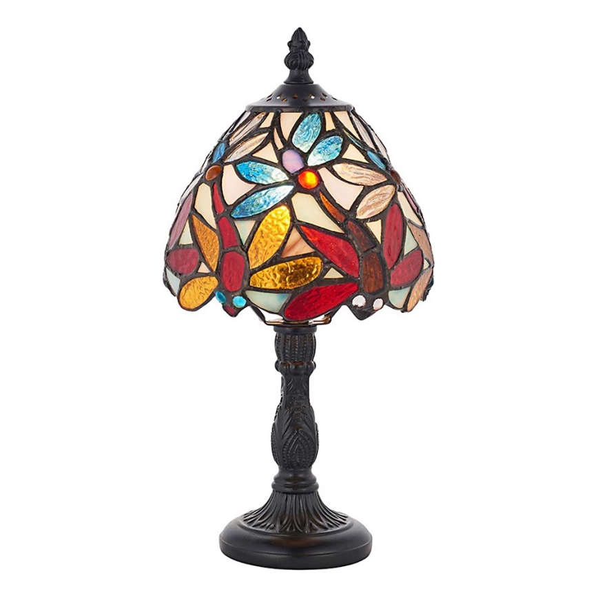 Endon 64246 - Laualamp Tiffany LORETTE 1xE14/40W/230V läbimõõt 15 cm
