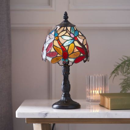 Endon 64246 - Laualamp Tiffany LORETTE 1xE14/40W/230V läbimõõt 15 cm