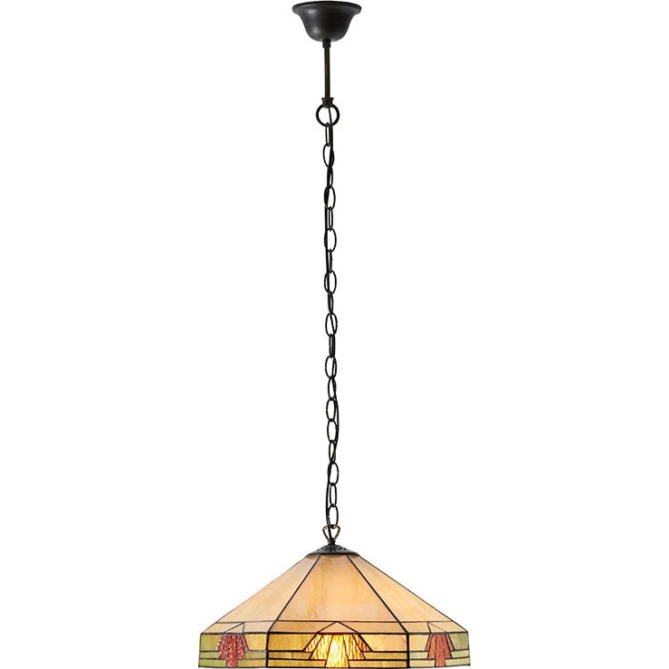 Endon 64285 - Lühter NEVADA 1xE27/60W/230V d. 35 cm