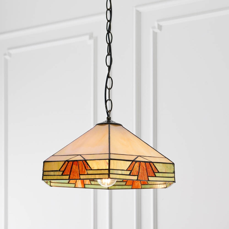 Endon 64285 - Lühter NEVADA 1xE27/60W/230V d. 35 cm