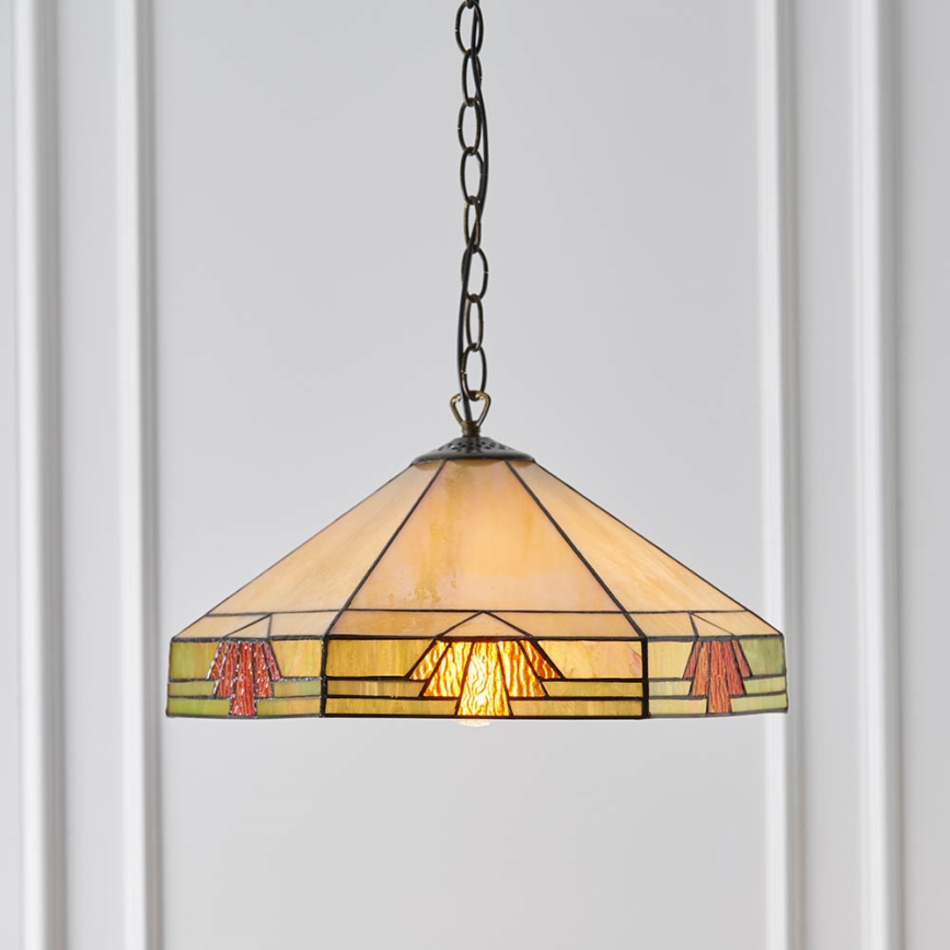 Endon 64285 - Lühter NEVADA 1xE27/60W/230V d. 35 cm