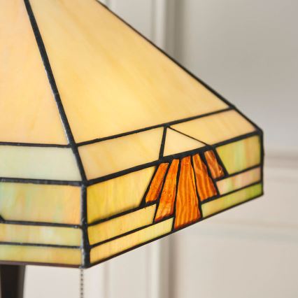 Endon 64286 - Laualamp NEVADA 2xE27/60W/230V d. 40 cm