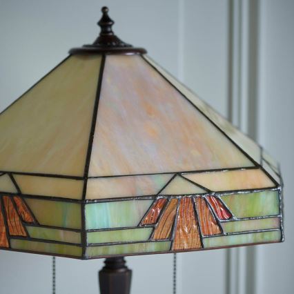 Endon 64286 - Laualamp NEVADA 2xE27/60W/230V d. 40 cm