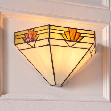 Endon 64288 - Seinavalgusti Tiffany NEVADA 1xE14/40W/230V