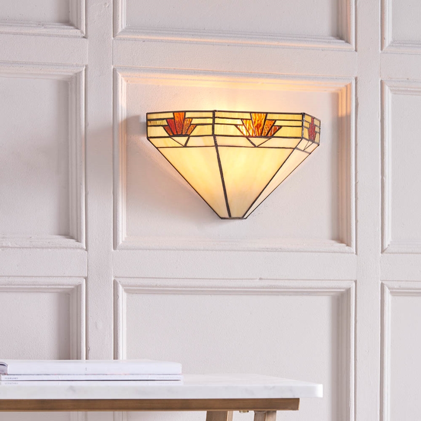 Endon 64288 - Seinavalgusti Tiffany NEVADA 1xE14/40W/230V