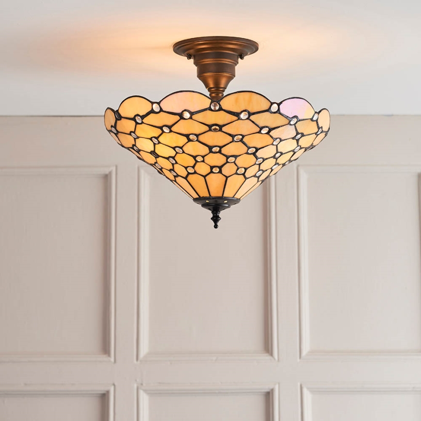 Endon 64300 - Pinnale kinnitatav lühter PEARL 3xE27/60W/230V d. 37 cm