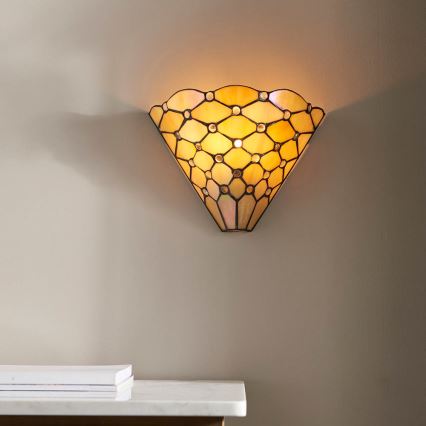 Endon 64302 - Seinavalgusti PEARL 1xE14/40W/230V
