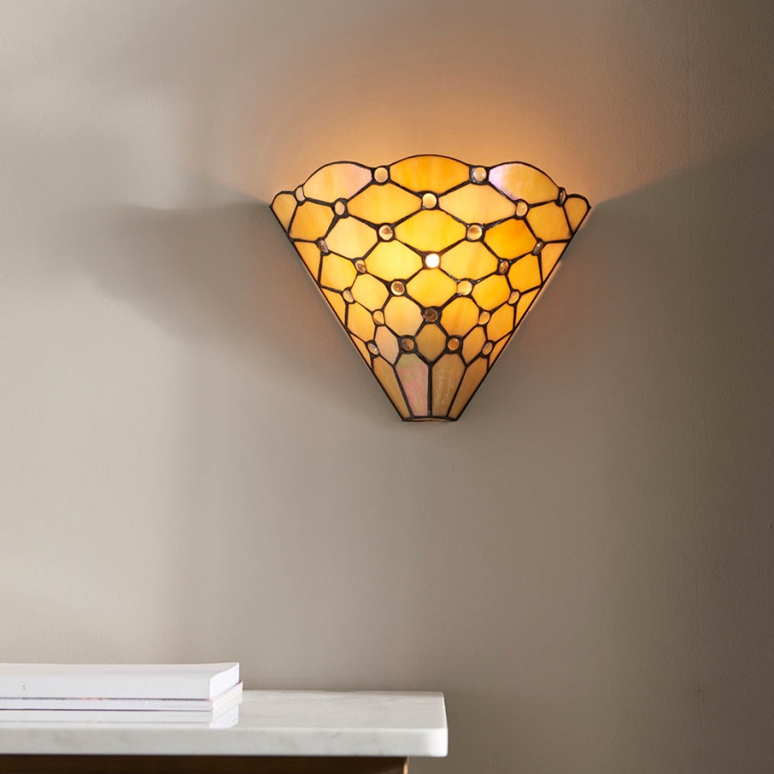 Endon 64302 - Seinavalgusti PEARL 1xE14/40W/230V