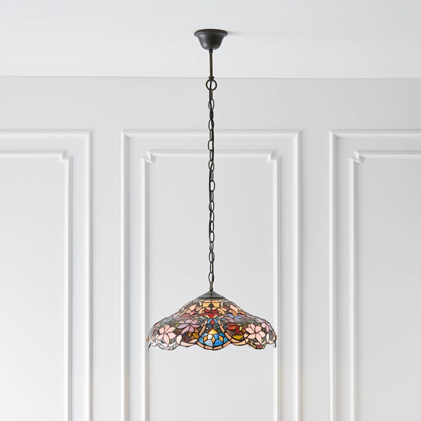 Endon 64325 - Ketiga lühter SULLIVAN 1xE27/60W/230V, läbimõõt 40 cm