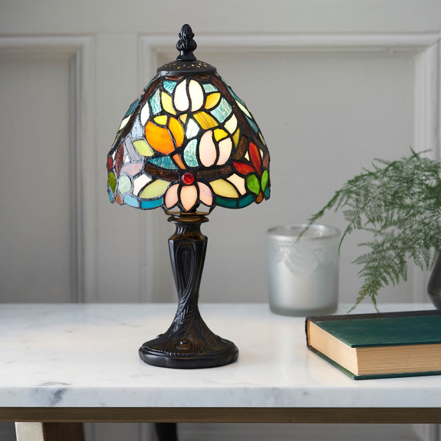 Endon 64331 - Laualamp SYLVETTE 1xE14/40W/230V d. 15 cm