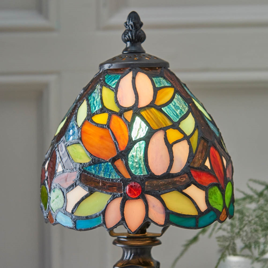 Endon 64331 - Laualamp SYLVETTE 1xE14/40W/230V d. 15 cm