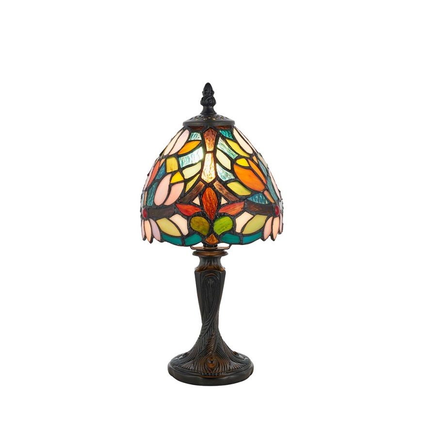 Endon 64331 - Tiffany SYLVETTE laualamp 1xE14/40W/230V, läbimõõt 15 cm