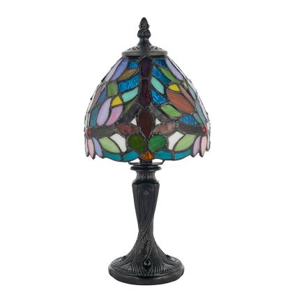 Endon 64331 - Tiffany SYLVETTE laualamp 1xE14/40W/230V, läbimõõt 15 cm
