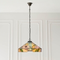Endon 64384 - Ketiga lühter Tiffany WILLOW 3xE27/60W/230V