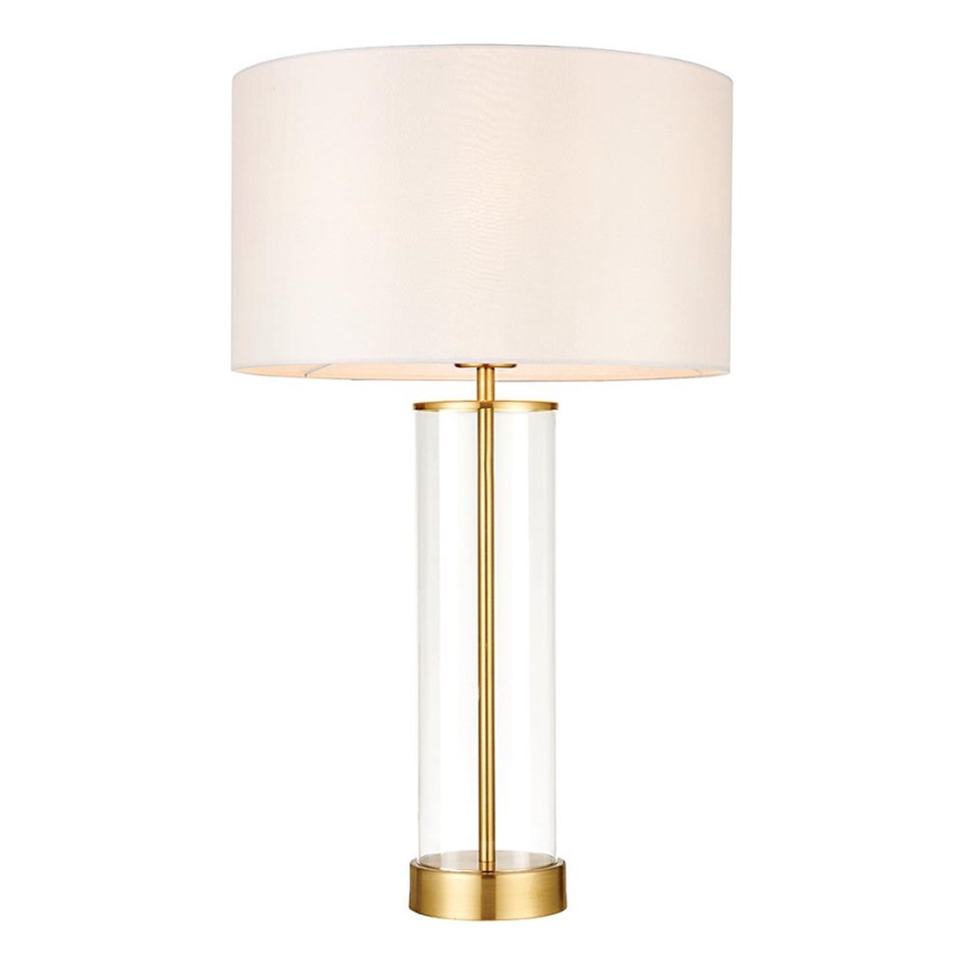 Endon 68802 - Hämardatav puutetundlik laualamp LESSINA 1xE27/10W/230V kuldne/valge