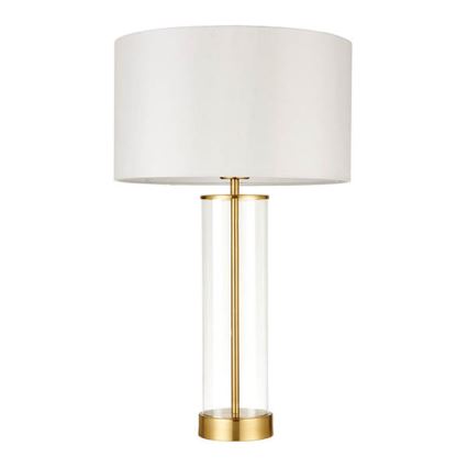 Endon 68802 - Hämardatav puutetundlik laualamp LESSINA 1xE27/10W/230V kuldne/valge
