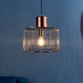 Endon 68986 - Rippvalgusti kaabliga NICOLA 1xE27/40W/230V vaskne