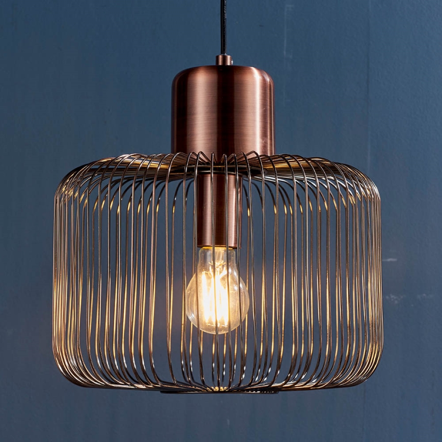 Endon 68986 - Rippvalgusti kaabliga NICOLA 1xE27/40W/230V vaskne