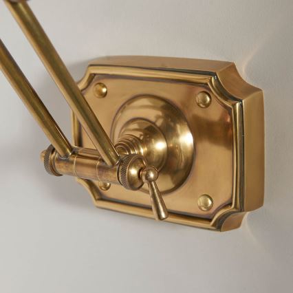 Endon 69833 - Pildivalgusti WINCHESTER 2xE14/6W/230V 51 cm messing