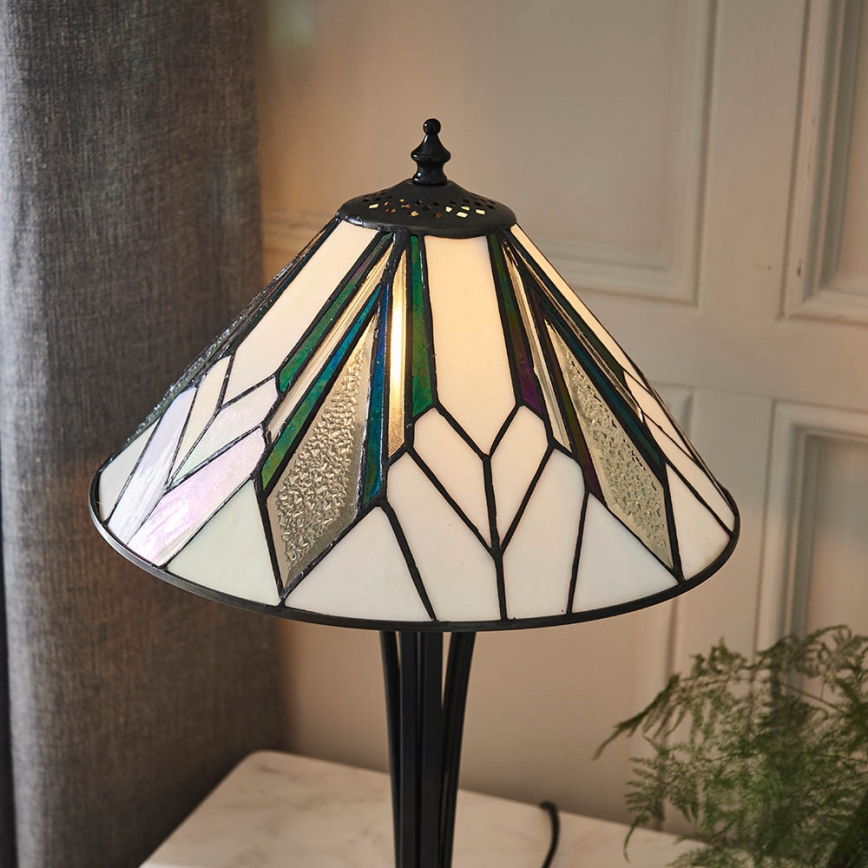 Endon 70365 - Laualamp Tiffany ASTORIA 1xE14/40W/230V läbimõõt 30 cm