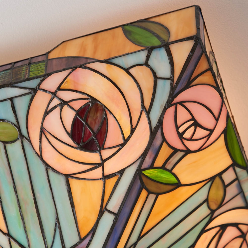 Endon 70698 - Laelamp Tiffany WILLOW 2xE27/60W/230V