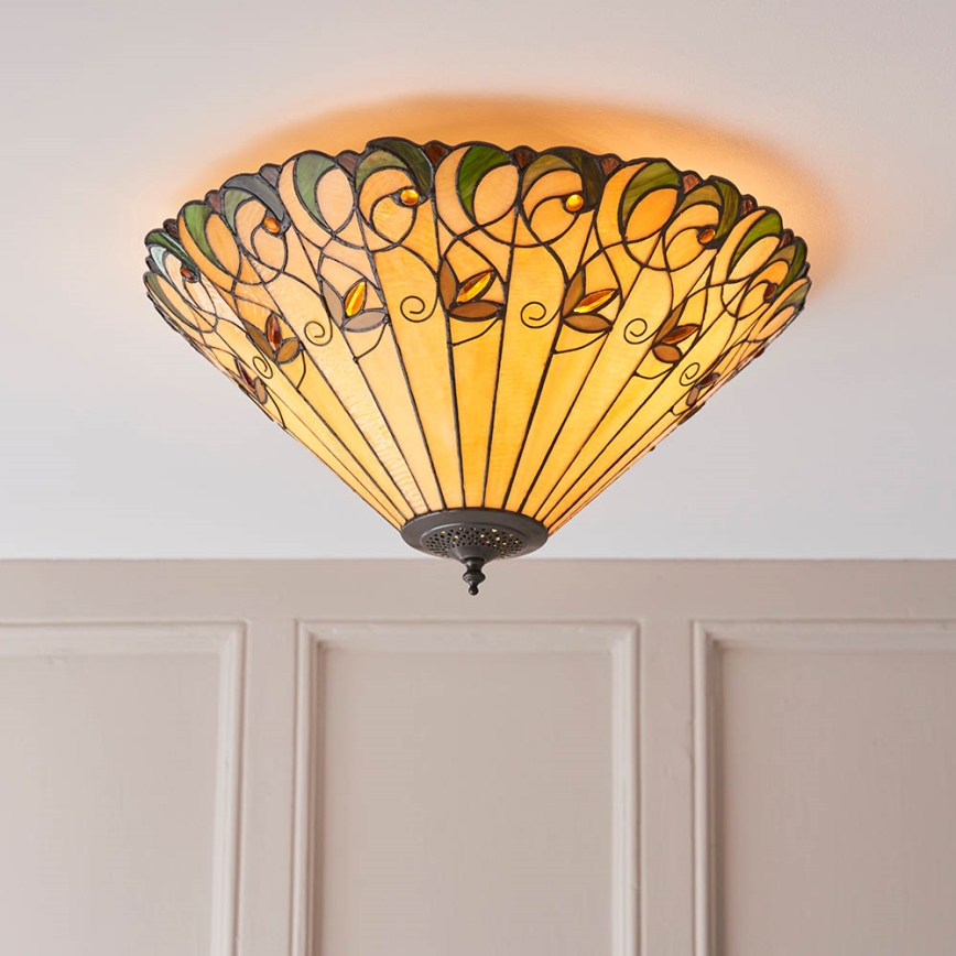Endon 70706 - Laevalgusti JAMELIA 2xE27/60W/230V d. 50 cm