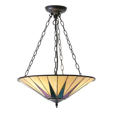 Endon 70754 - Lühter DARK STAR 3xE27/60W/230V d. 49 cm