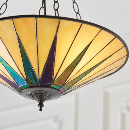 Endon 70754 - Lühter DARK STAR 3xE27/60W/230V d. 49 cm