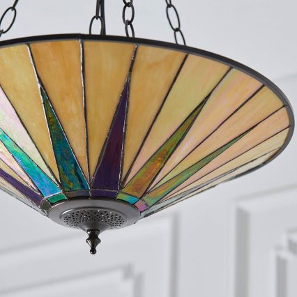 Endon 70754 - Lühter DARK STAR 3xE27/60W/230V d. 49 cm
