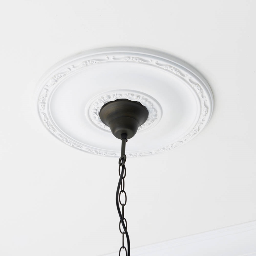 Endon 70824 - Ketiga rippuv kroonlühter Tiffany DRAGONFLY 3xE27/60W/230V, läbimõõt 41 cm