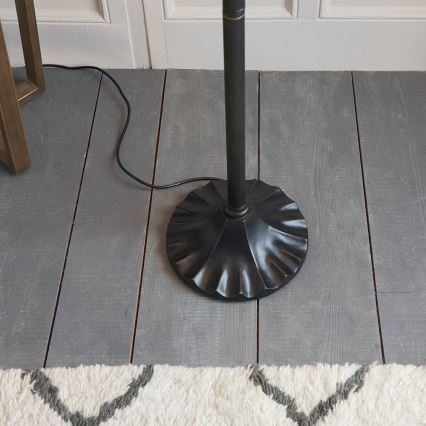 Endon 70936 - põrandalamp FARGO 2xE27/60W/230V läbimõõt 50 cm