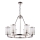Endon 74128 - Lühter EASTON 6xE14/6W/230V läikiv kroom