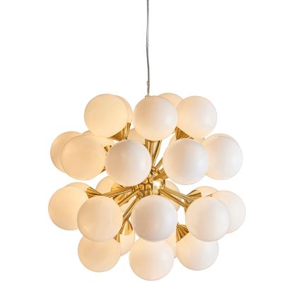 Endon 76499 - Kaabliga rippvalgusti OSCAR 28xG9/18W/230V kuldne
