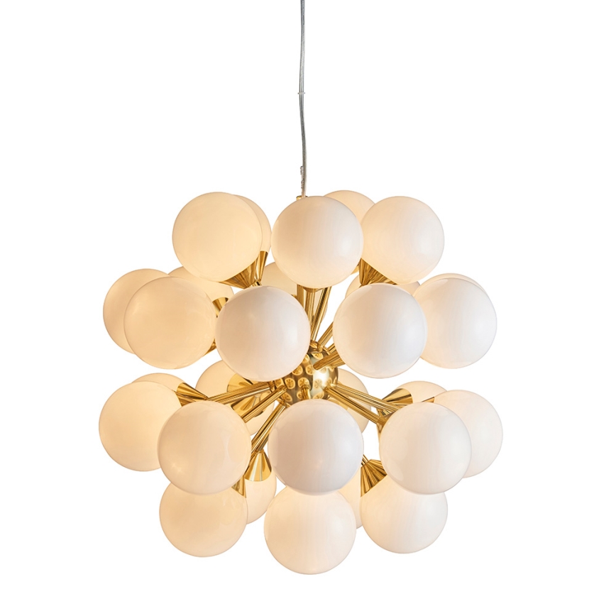 Endon 76499 - Kaabliga rippvalgusti OSCAR 28xG9/18W/230V kuldne