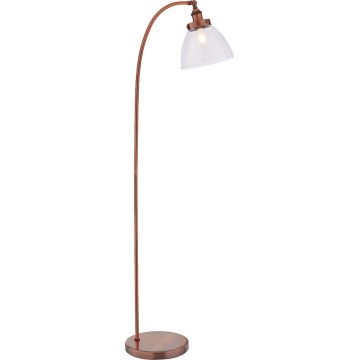 Endon 77862 - Põrandalamp HANSEN 1xE27/40W/230V vask