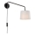 Endon 79500 - Seinalamp CARLSON 1xE14/40W/230V hall/must